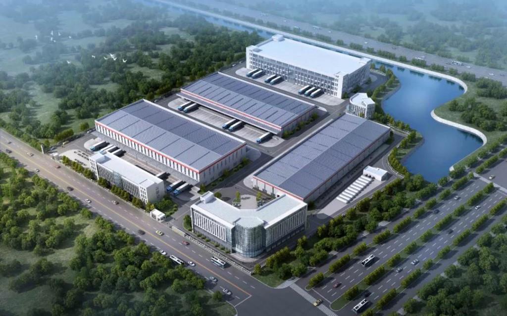 安徽滁州物流园B单元5849.28平米仓库出租丨标准丙二高台仓库