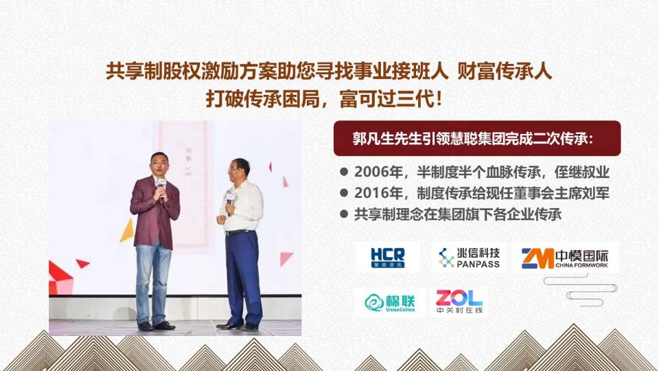 共享制企业传承方案班